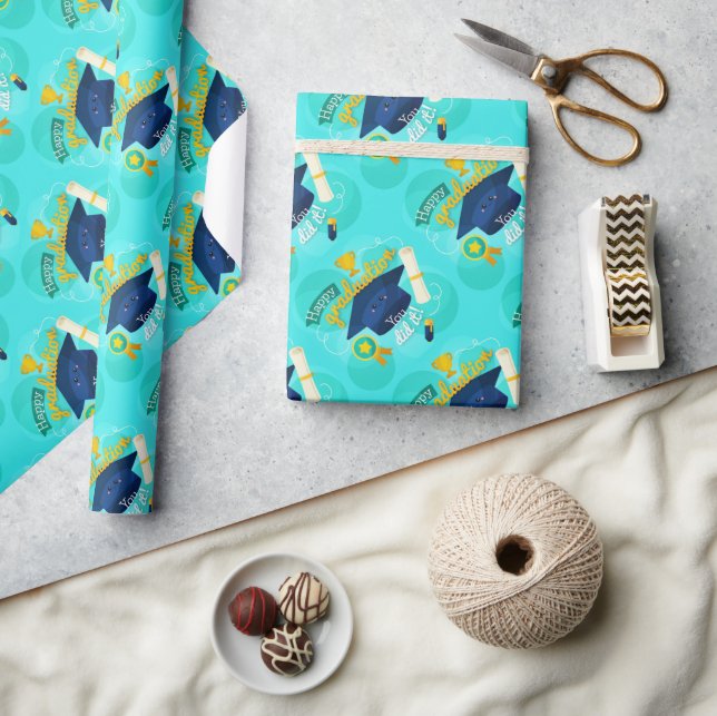 Papier Cadeau Heureux Diplôme Vous L'Avez Fait (Artisanat)