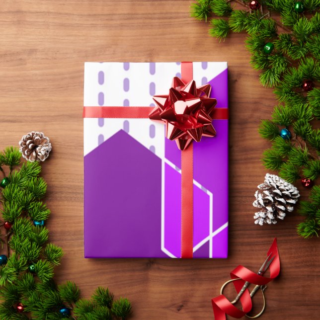 Papier Cadeau Hexagones de Bauhaus (Cadeau de vacances)
