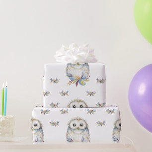 Papier Cadeau Hibou