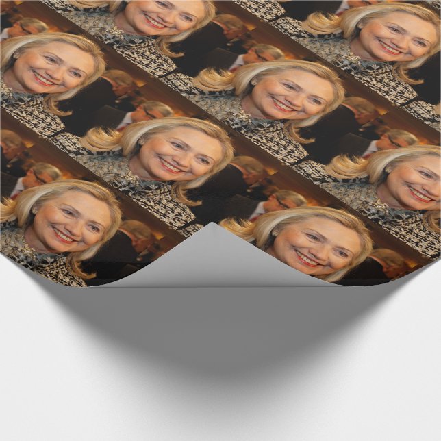 Papier Cadeau Hillary Clinton (Coin)
