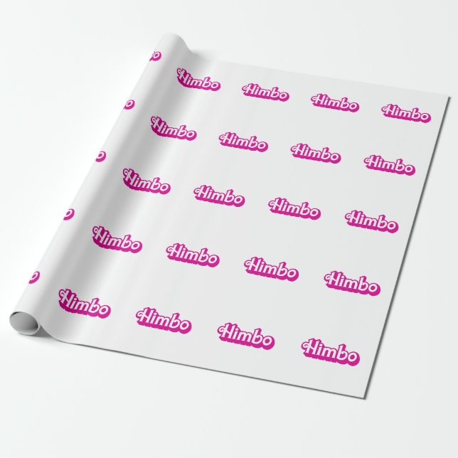 Papier Cadeau Himbo personnalisable (Déroulé)