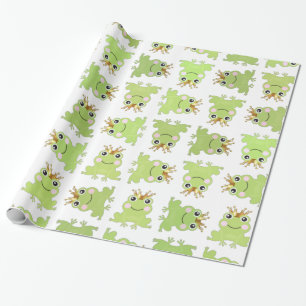 Papier Cadeau Histoire Fairy Tale Frog Prince Baby shower Party