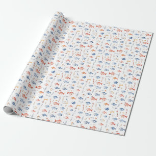 Papier Cadeau Histoires De Poissons Racontées Ici ... Certains v