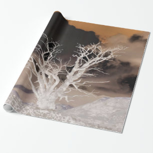PAPIER CADEAU HIVER DE LA MONTAGNE
