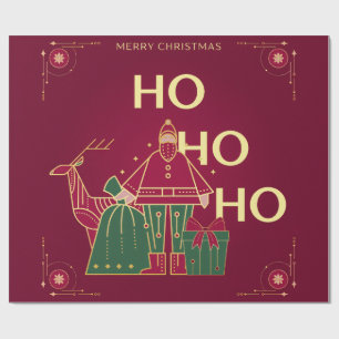 Papier Cadeau Ho ho ho