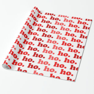 Papier Cadeau ho. ho. ho.