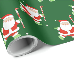 Papier Cadeau Hockey sur gazon Noël Vacances