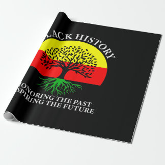 Papier Cadeau Honoring Past Inspiring Future Black History Month