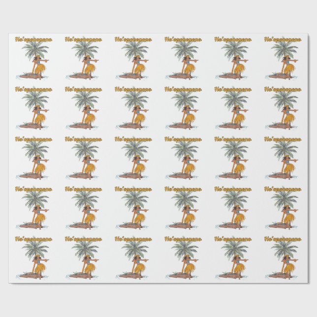Papier Cadeau Ho'oponopono (Plat)