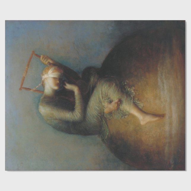 Papier Cadeau Hope (par George Frederick Watts) (Plat)