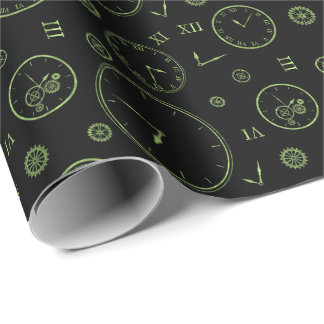Papier Cadeau Horloges & Rouages