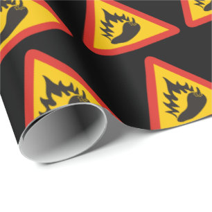 Papier Cadeau Hot pepper danger