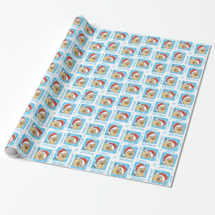 Papier Cadeau Howlidays heureux Norfolk Terrier
