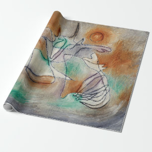 Papier Cadeau Howling Dog par Paul Klee