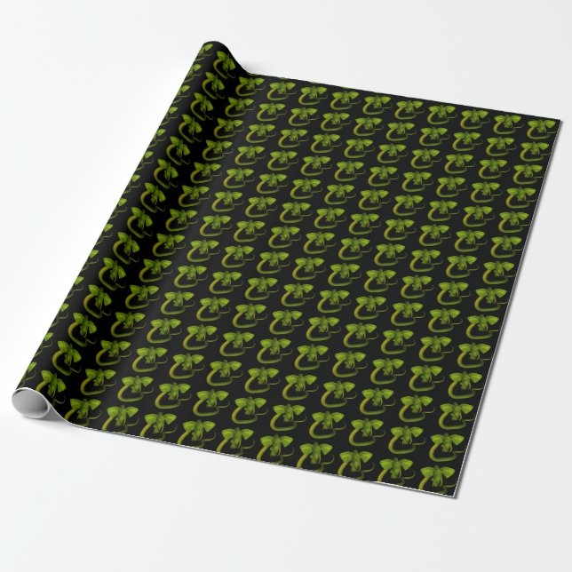 Papier Cadeau Hybride éléphant comique (Déroulé)