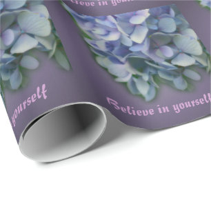 Papier Cadeau Hydrangea Flower Croire Inspirationnel
