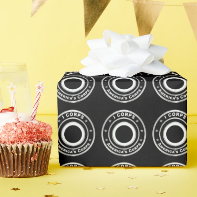 Papier Cadeau I Corps "Le Corps des Etats-Unis" (Fête d'anniversaire)