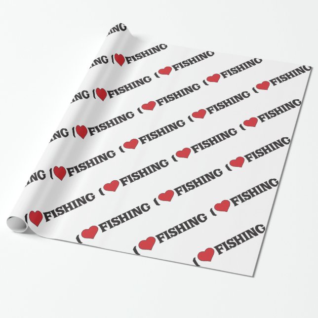 Papier Cadeau I pêche de coeur (Déroulé)