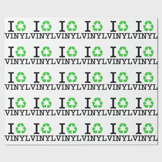 Papier Cadeau I Recycle Vinyl (Couture)