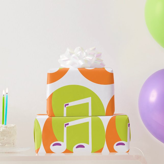 Papier Cadeau Icône de note de musique (Créateur téléchargé)