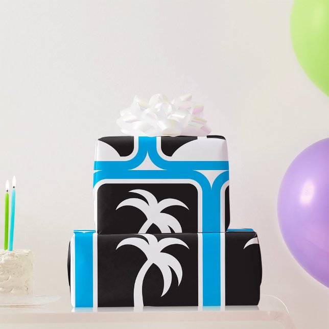 Papier Cadeau Icône de palmier (Créateur téléchargé)