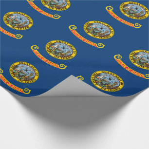 Papier Cadeau Idaho State Flag