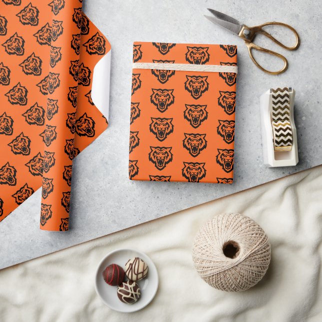 Papier Cadeau Idaho State University Bengals Spirit Design (Artisanat)