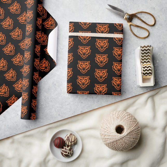 Papier Cadeau Idaho State University Bengals Spirit Design (Artisanat)