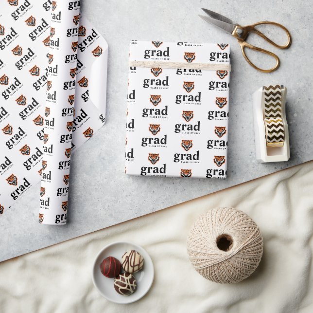 Papier Cadeau Idaho State University Bengals Spirit Design (Artisanat)