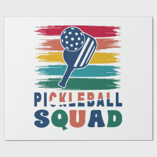 Papier Cadeau Idée cadeau des joueurs de Pickleball
