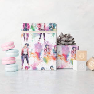 Papier Cadeau Idols Kpop -