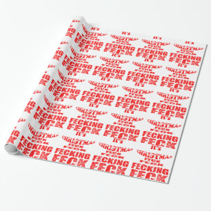 Papier Cadeau il ; majorité de Noël de s