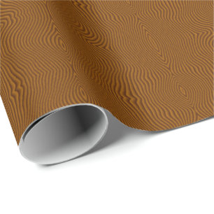 Papier Cadeau Illusion 3D Brown