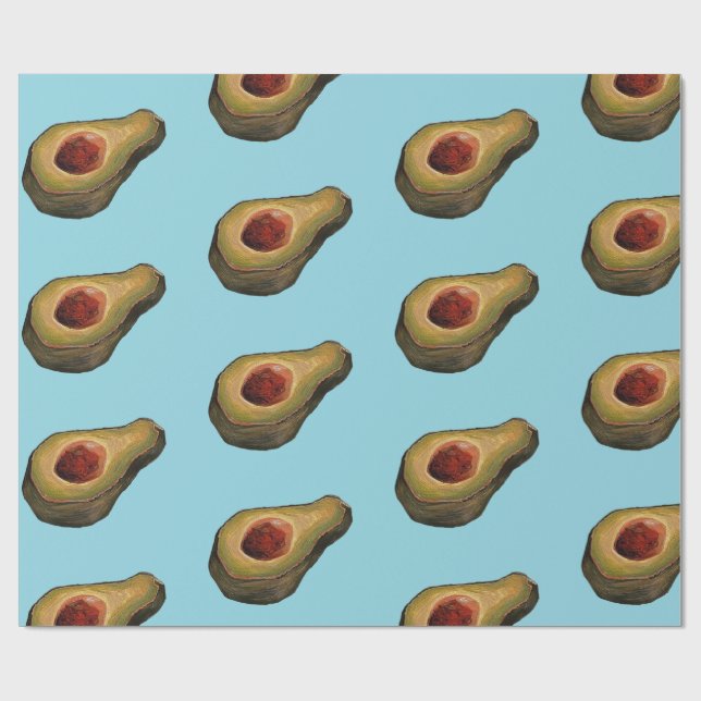Papier Cadeau Illusion d'avocat  (Plat)