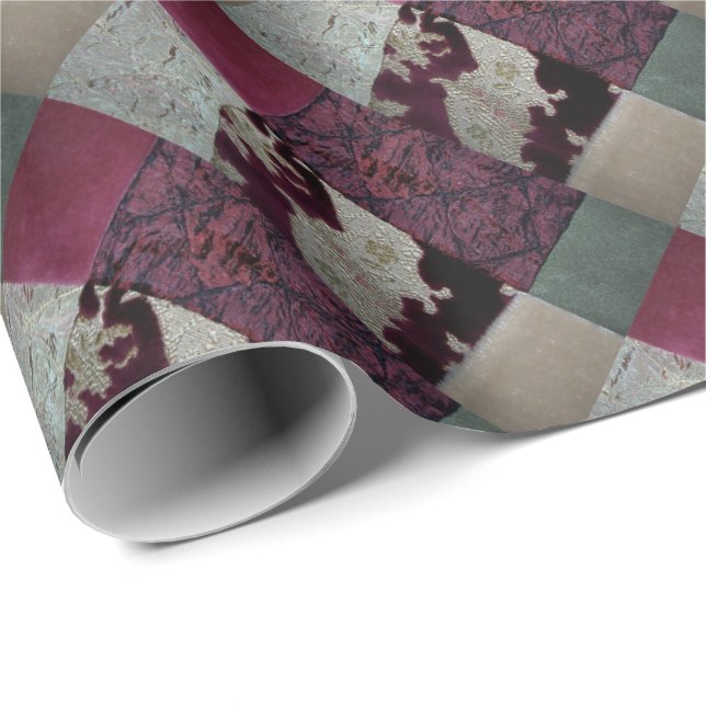 Papier Cadeau Illusions matelassées (Coin rond)