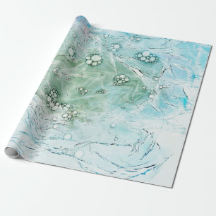 Papier Cadeau Illustration abstraite multicolore