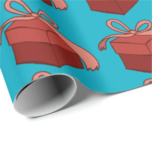 Papier Cadeau illustration de cadeau de Noël