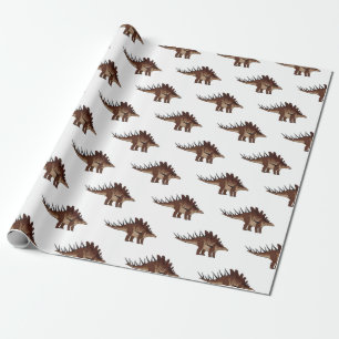 Papier Cadeau Illustration de Kentrosaurus