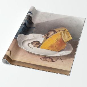 Papier Cadeau Illustration de la souris (Mus-musculus)