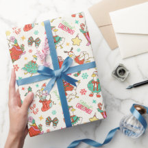 Illustration de l'oie de Noël mignonne sur fond iv