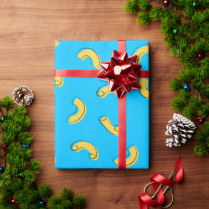 Papier Cadeau Illustration de Macaroni au Fromage
