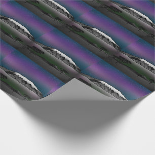 Papier Cadeau Illustration du Mont Kilimanjaro