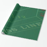 Papier Cadeau Image de table Gamblers Craps<br><div class="desc">Au magasin *Las Vegas Icons*, vous trouverez des designs incluant certains des sites les plus populaires de Las Vegas, y compris l'Affiche de bienvenue Las Vegas, des puces de poker simulées, des tables de dés et de craps. Cliquez sur - LASVEGASICONS - dans les étiquettes ci-dessous, ou visitez le magasin...</div>