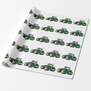 Papier Cadeau Image du tracteur pour le papier d'emballage