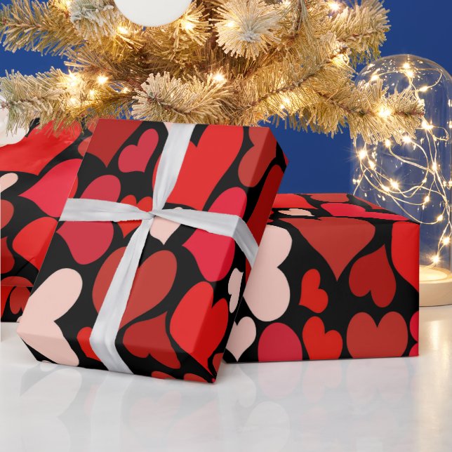 Papier Cadeau Impression cardiaque (Vacances)
