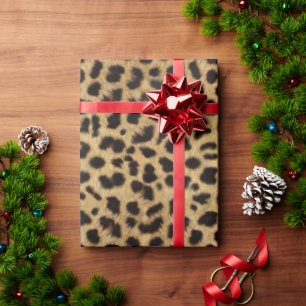 Papier Cadeau Impression Cheetah