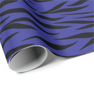 Papier Cadeau Impression de l'animal tigre Célébration de fiança