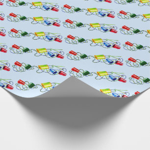 Papier Cadeau impression des notions de couture