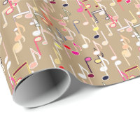 Impression musicale - taupe tan, multi