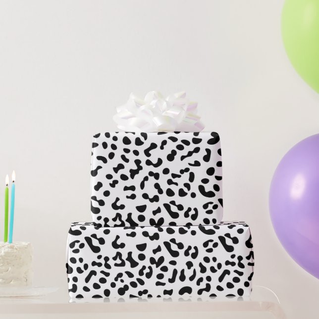 Papier Cadeau Impression Vache (Cadeaux de fête)